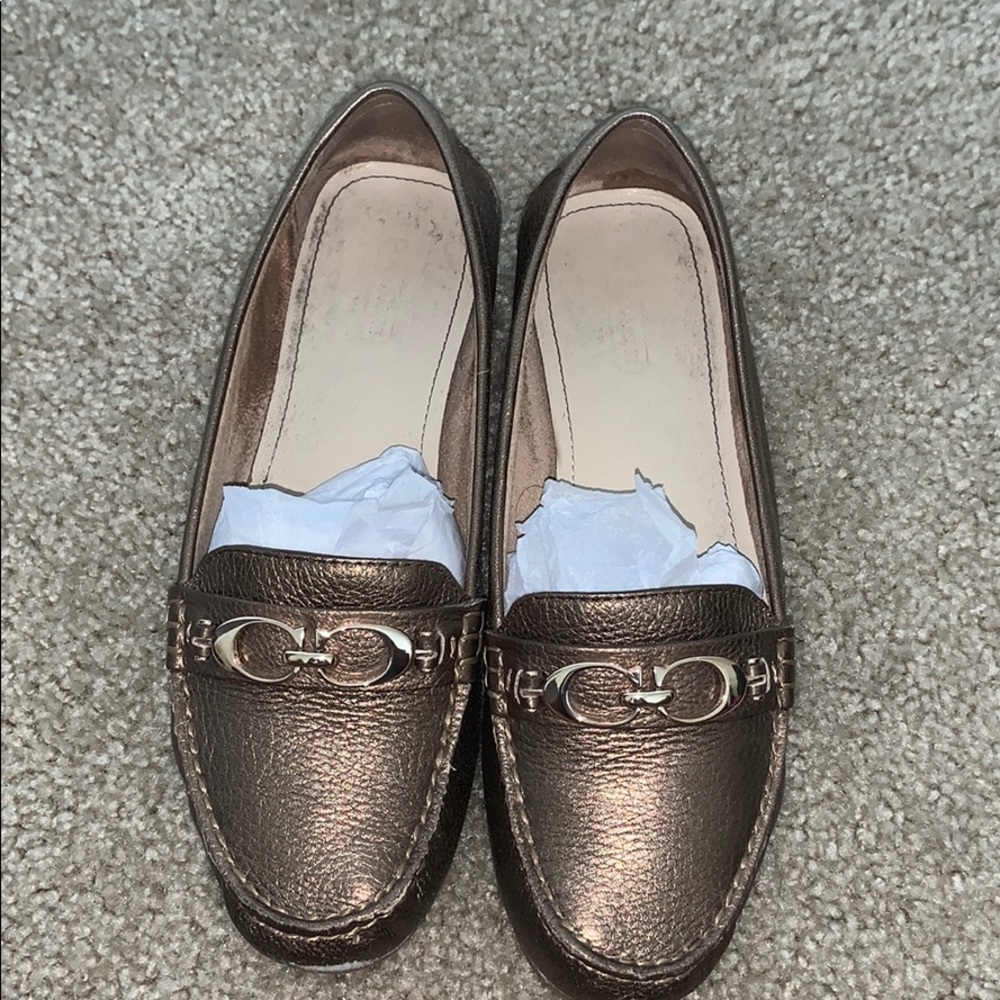 Bronze Coach Loafers!